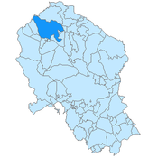 Localización de Hinojosa del Duque a nivel provincial