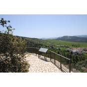 26. Mirador y paisaje meridional de Sierra Morena