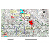 Distribución de minas en Cerro Muriano