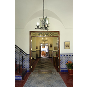 Interior de la Casa Señorial de los Natera (Actual Ateneo Popular)