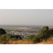 Vista de Posadas y La Vega desde La Sierrezuela