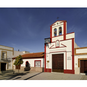 Portada de la Iglesia de la Purísima Concepción. Aldea Quintana