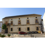 Fachada del Palacio de los Marqueses de Villaseca. Posadas