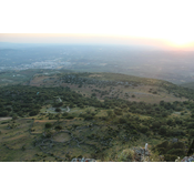 Vista de Cabra desde la ermita de la Virgen de la Sierra
