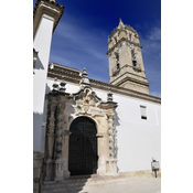 Portada de la Iglesia de Ntra. Sra. de la Asunción y Ángeles