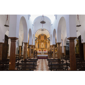 Interior de la Iglesia de Ntra. Sra. de la Asunción y Ángeles