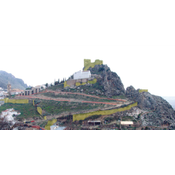 Castillo de Luque, identificación de los lienzos murarios, (Rodríguez, 2016)