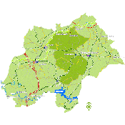 Ubicación del Parque Natural de las Subbéticas