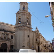 Fachada de la Iglesia de santo Domingo de Guzmán. Lucena
