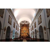 Interior de la Iglesia de santo Domingo de Guzmán. Lucena