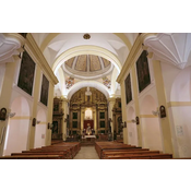 Interior de la Parroquia del Carmen. Lucena