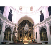 Interior de la Iglesia de San Martín. Lucena