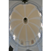 Bóveda elíptica de la Iglesia de San Martín. Lucena