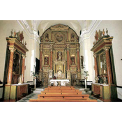 Interior de la iglesia de la Purísima Concepción. Lucena