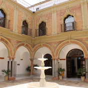 Patrio del Palacio de los Condes de Santa Ana. Lucena
