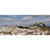Vista panorámica del casco urbano de Luque