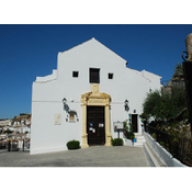 Portada de la Ermita de la Virgen del Rosario