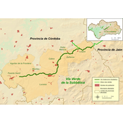 Recorrido de la Vía Verde del Aceite