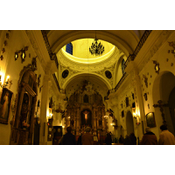 Interior de la Parroquia del Carmen