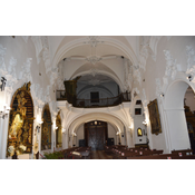 Interior de la Iglesia de san Francisco