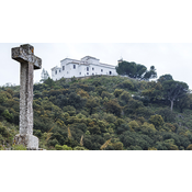 Santuario de la Virgen de Araceli, desde la carretera de acceso