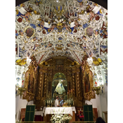 Interior del santuario de la Virgen de Araceli