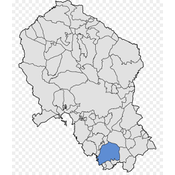 Localización del término municipal de Lucena en el mapa provincial