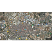 Casco urbano de Lucena. Google Maps