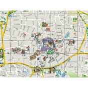 Mapa turístico de Lucena