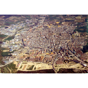 Vista aérea del casco urbano de Lucena