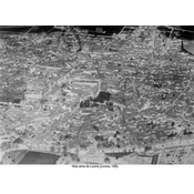 Vista aérea del casco urbano de Lucena, 1928