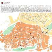 Plano turístico de Baena