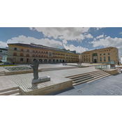 Antigua Plaza del Coso, hoy de la Constitución