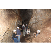 Interior de la Cueva del Yeso