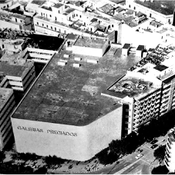 Vista aérea del Edificio de Galerías Preciados