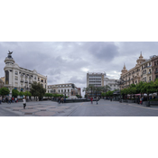 Plaza de las Tendillas. Panorámica