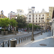 Lateral septentrional de la Plaza de las Tendillas