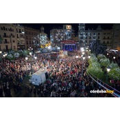 Plaza de las Tendillas en fin de año