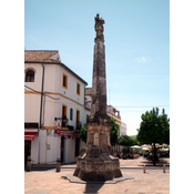 Triunfo de san Rafael. Plaza del Potro