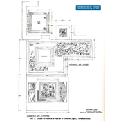 Plano de los mosaicos de la domus romana